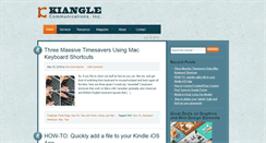 Desktop Screenshot of kiangle.com